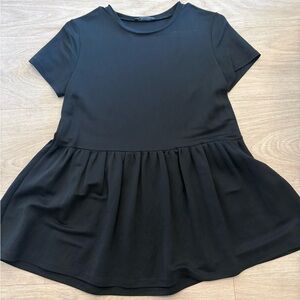 Zara Elegant Black Top
